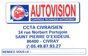Autovision (CCTA Civraisien)