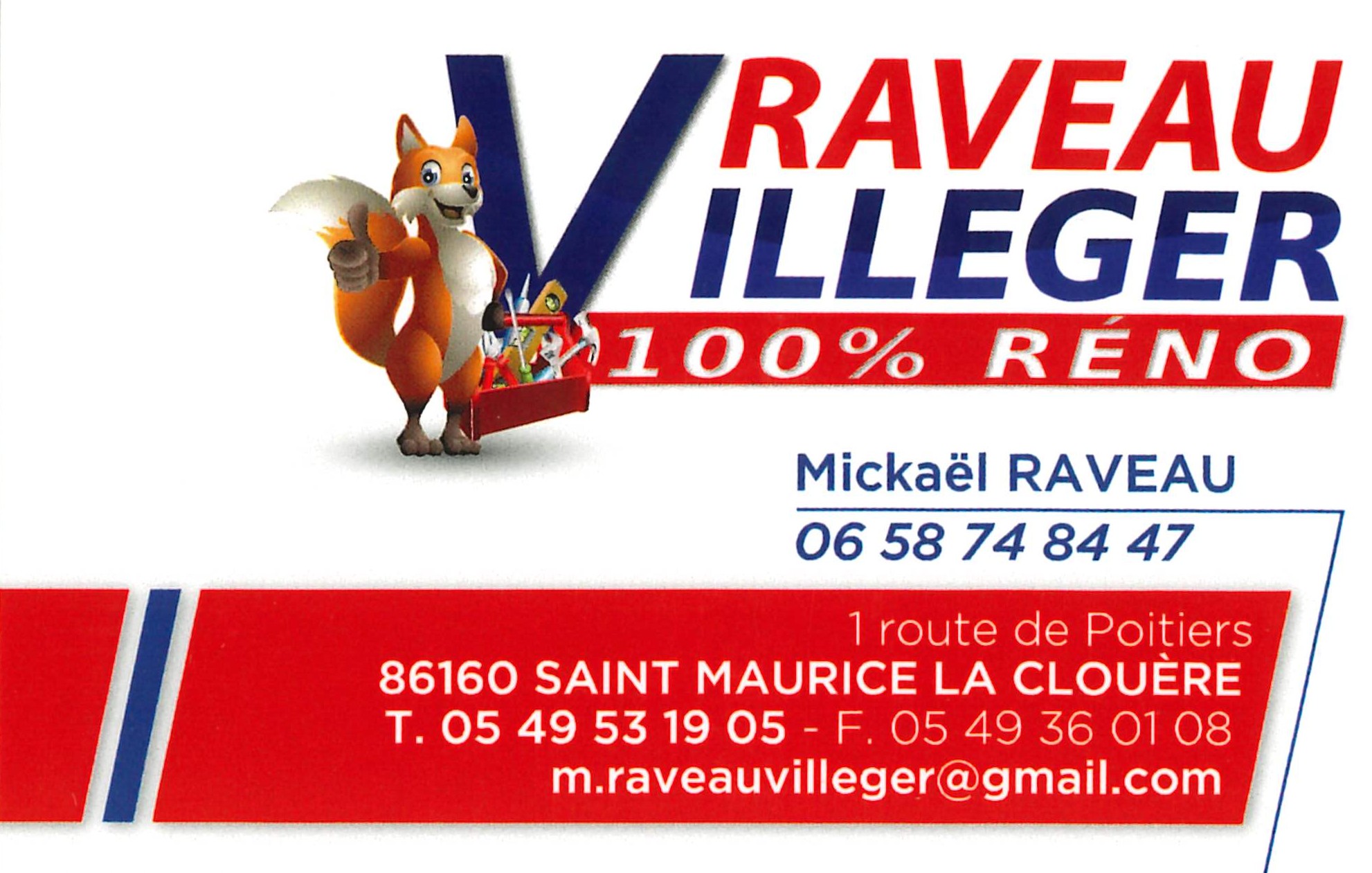 Raveau Villeger – St-Maurice-la-Clouère