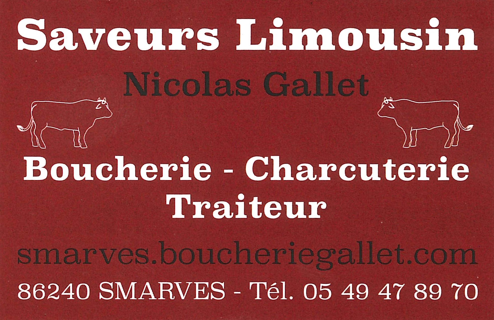 Saveurs Limousin – Nicolas Gallet
